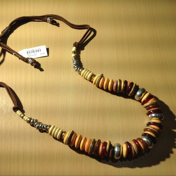 J.Jill NEW  GORGEOUS SUMMER SUNSET NECKLACE NWT - Picture 2 of 7